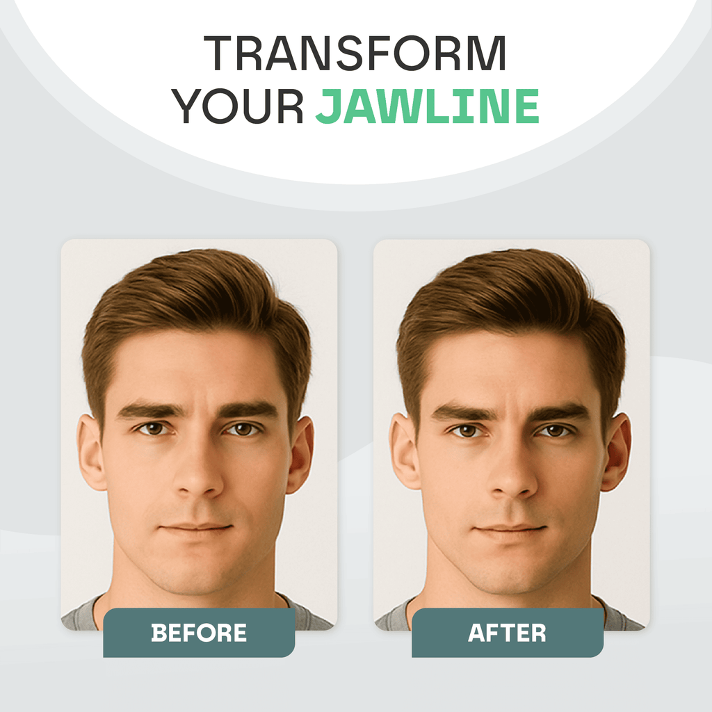 Snooze Therapy Jaw Exerciser & Jawline Muscle Trainer (3 Levels)
