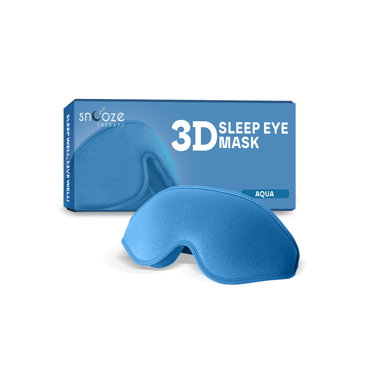 3D Sleep Eye Mask for Total Blackout and Comfort