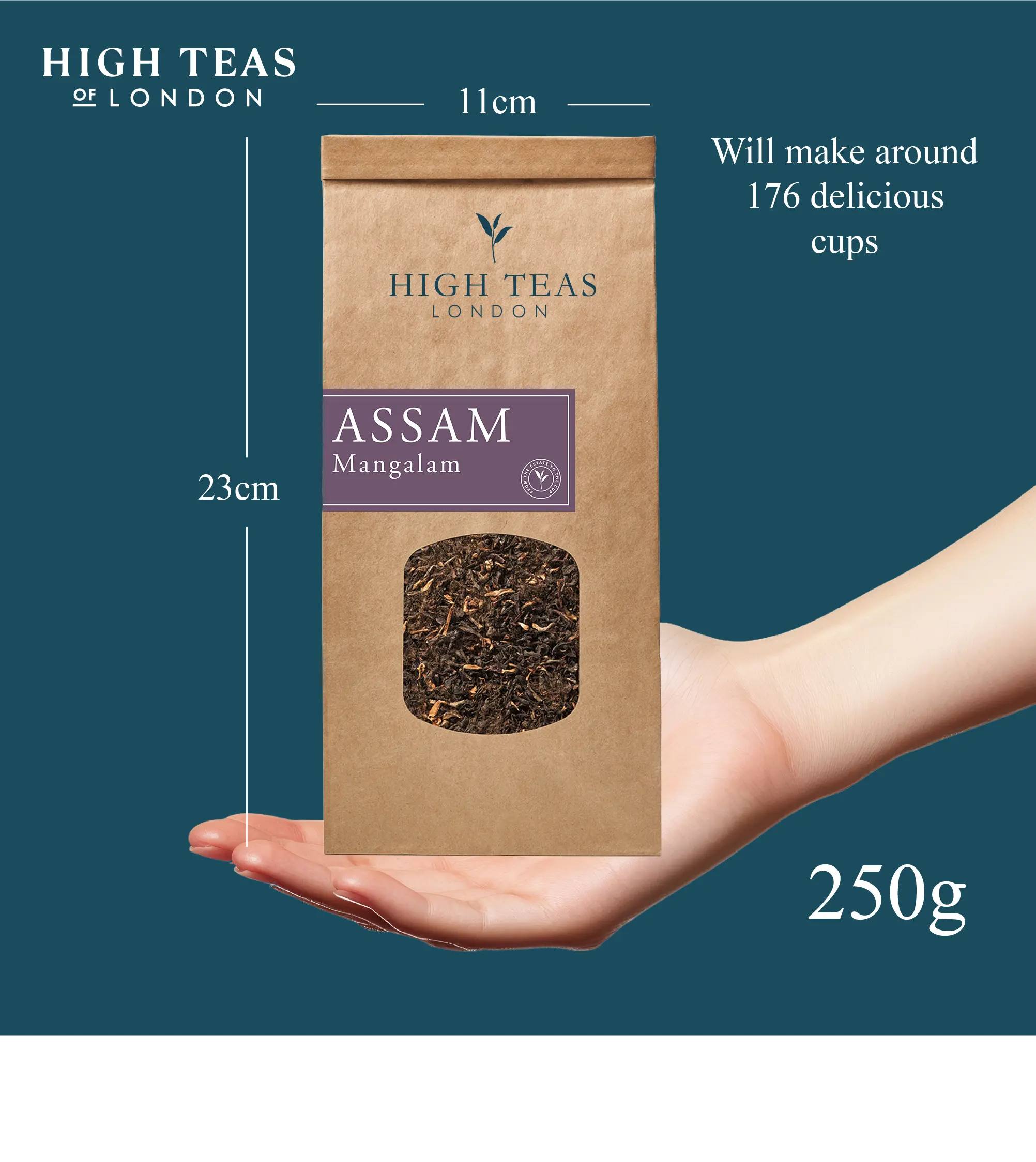 Assam Hunwal 2nd Flush TGFOP1 Premium Loose Leaf Tea