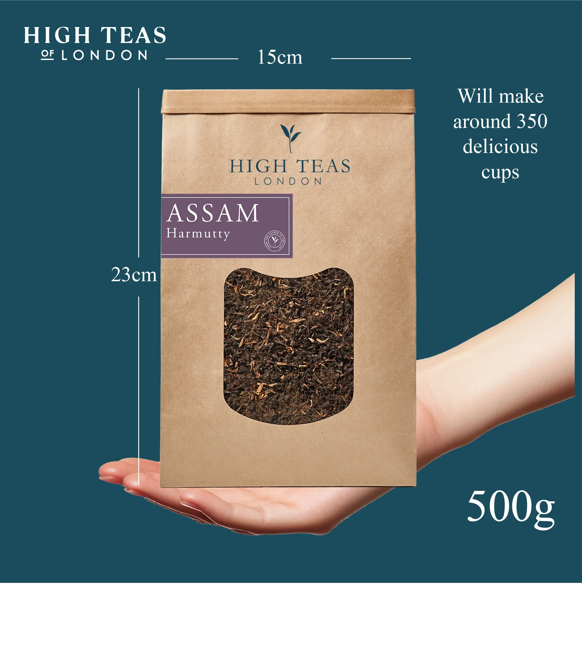 Assam Hunwal 2nd Flush TGFOP1 Premium Loose Leaf Tea