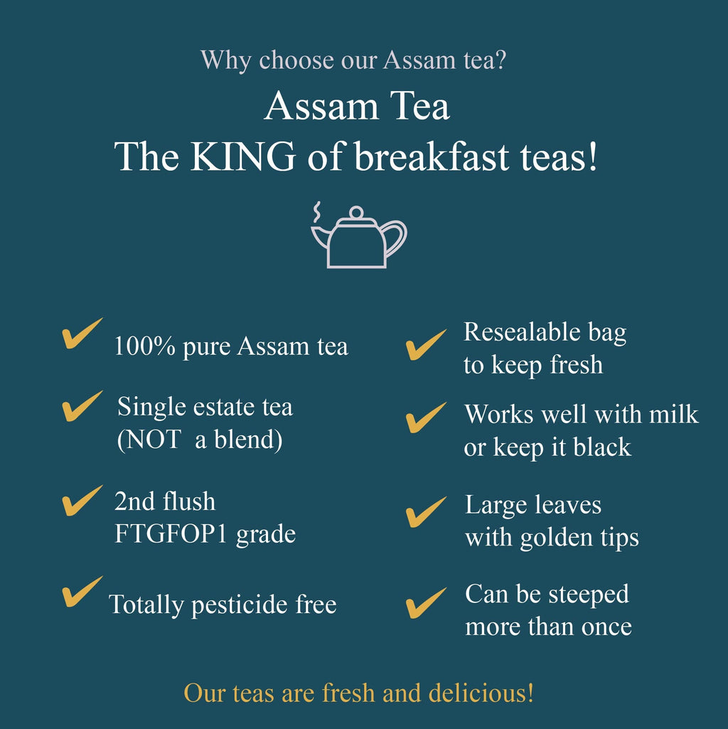 Assam Mangalam FTGFOP1 Special Selection Loose Leaf Tea