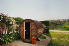 Steam & Oak Barrel Sauna 1.8m (Electric & Gas option)_1