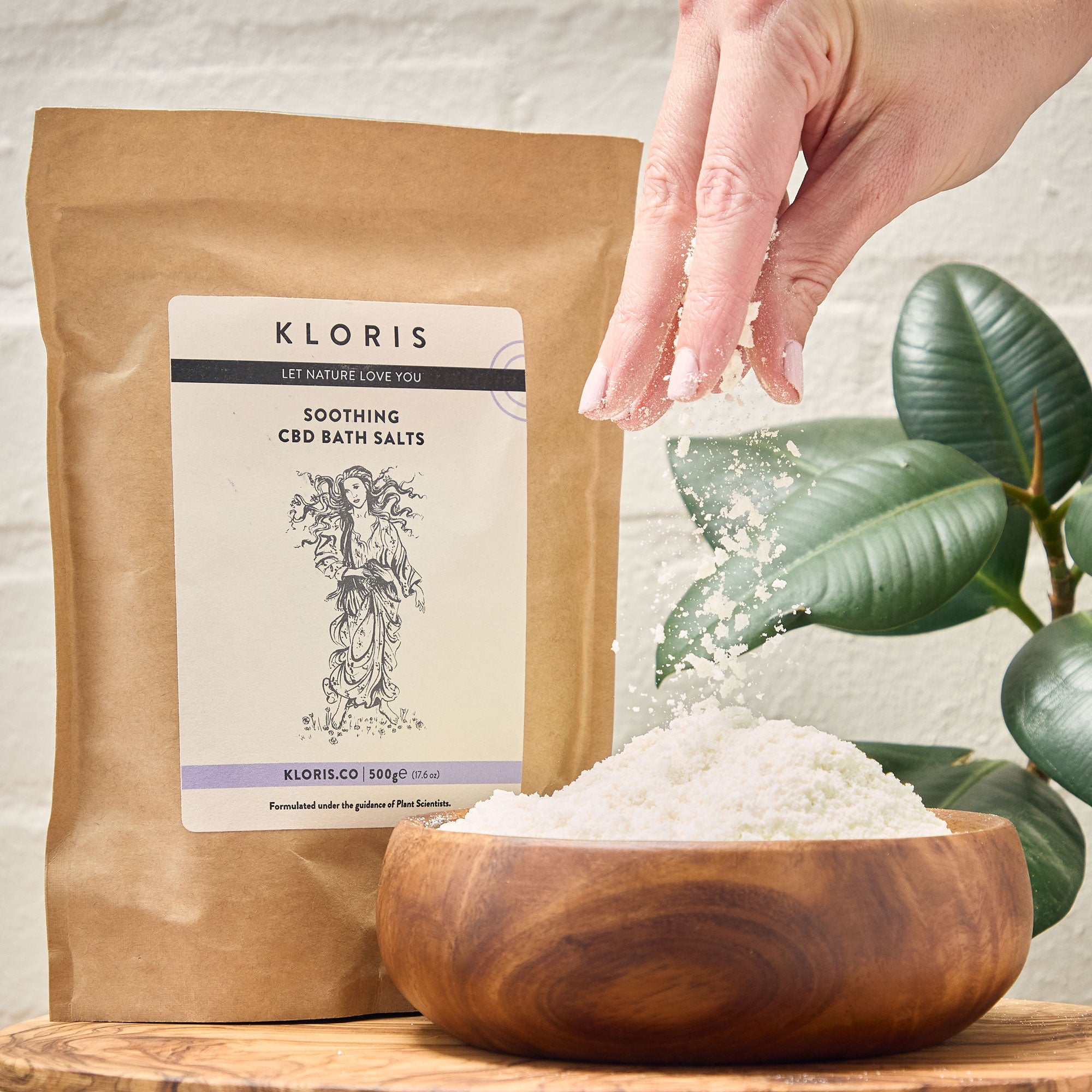 Kloris Soothing CBD Bath Salts for Relaxation & Recovery