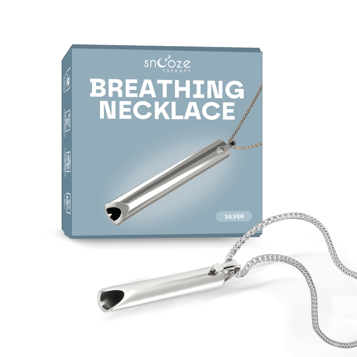 Mindful Breathing Necklace for Stress Relief - Breathlace