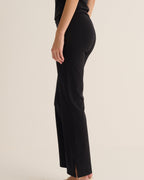 Soft Sculpt Hi-Stretch Kick Flare Leggings in Black