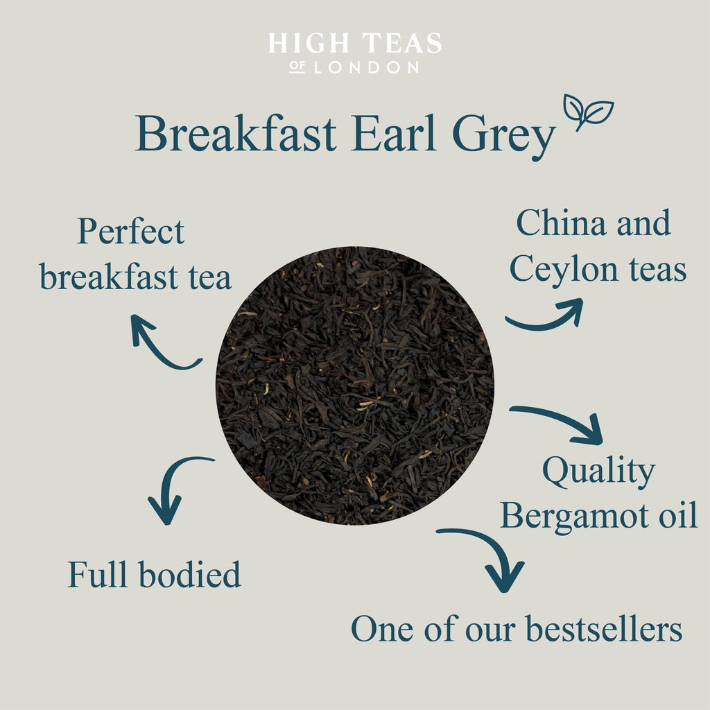 Breakfast Earl Grey Loose Leaf Tea with Bergamot