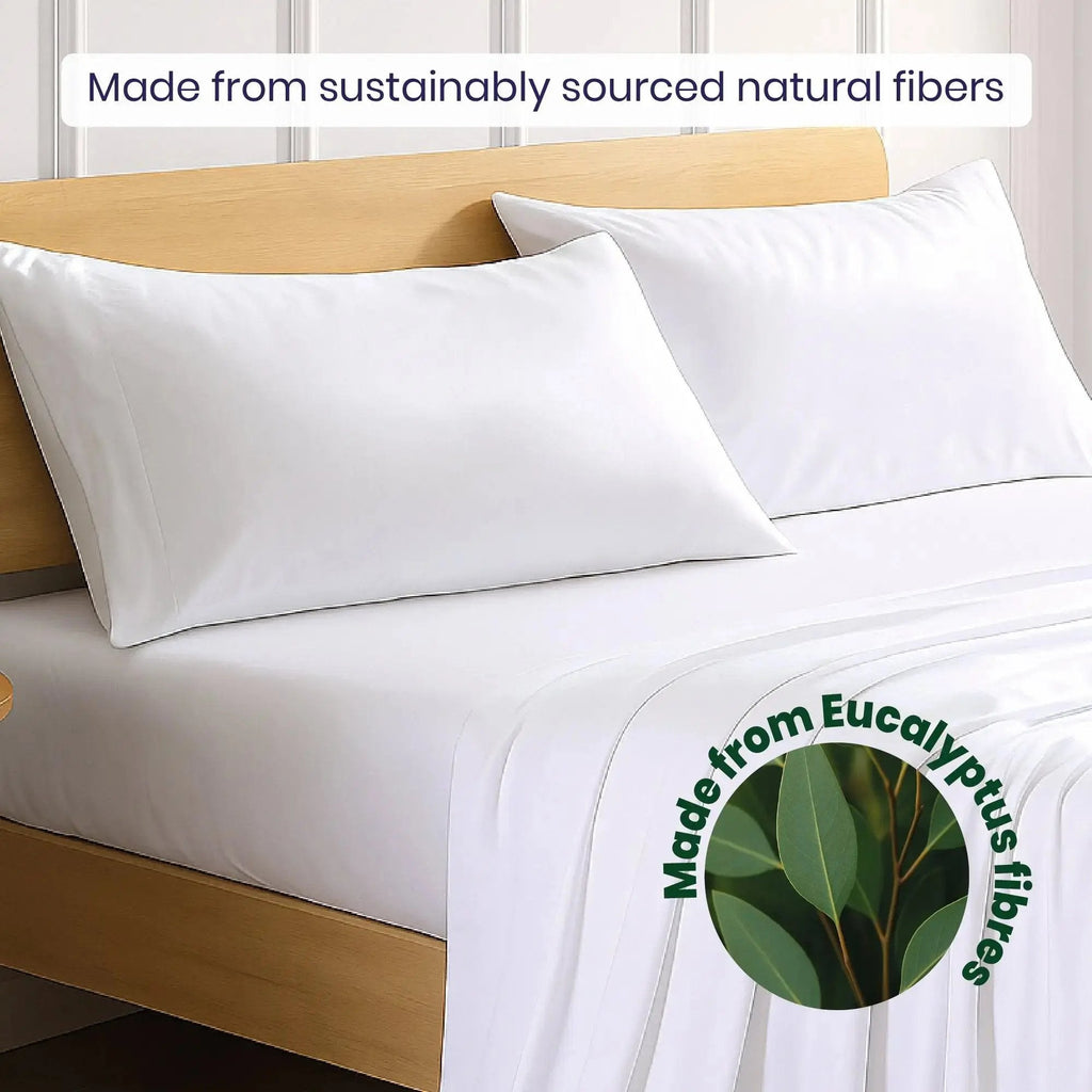 Brightr® Sleep Copperdefense Eucalyptus Silk Pillowcase – Cooling & Anti-Acne