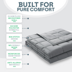 Snooze Therapy All Seasons Luxury Duvet for Year-Round Comfort