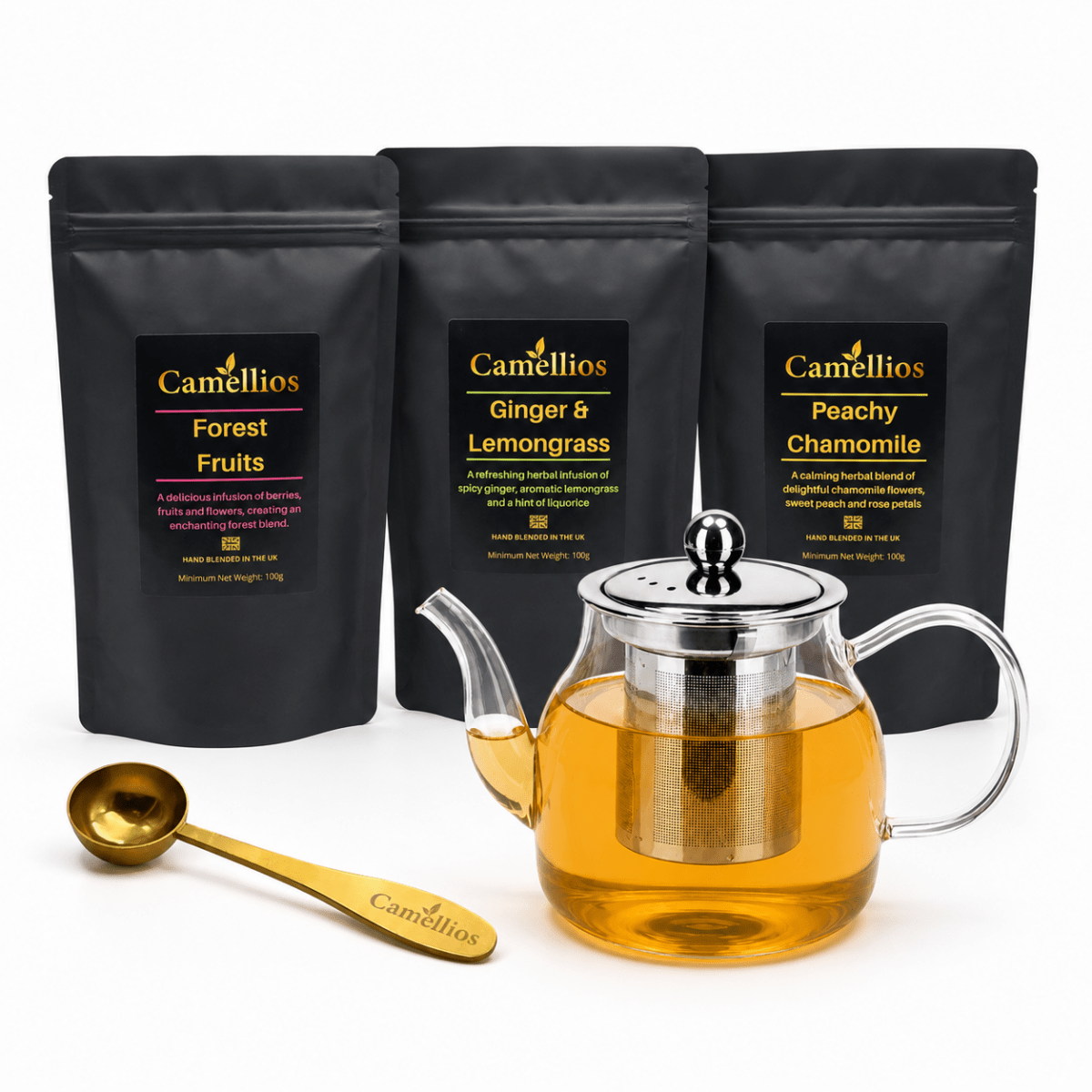 Camellios herbal loose leaf tea selection_10
