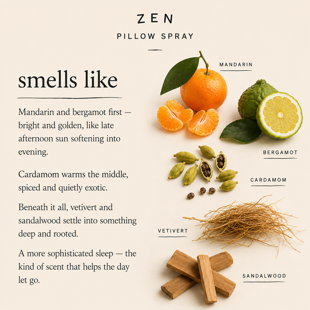 Zen Pillow Sleep Spray - Made By Coopers
