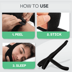 Anti-Snoring Chin Strap for Better Sleep and Snore Relief