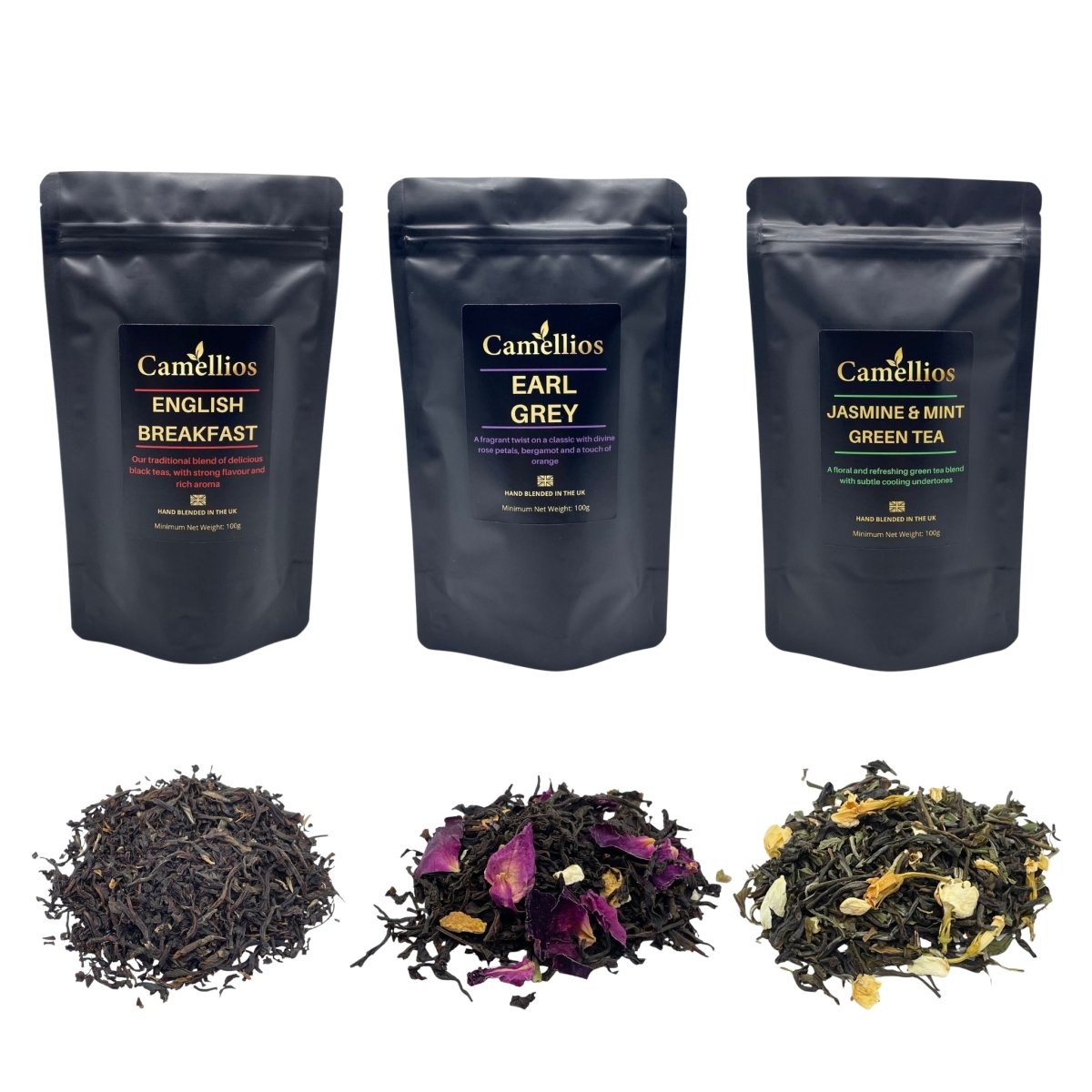 Camellios Premium Loose Leaf Tea Bundle Collection
