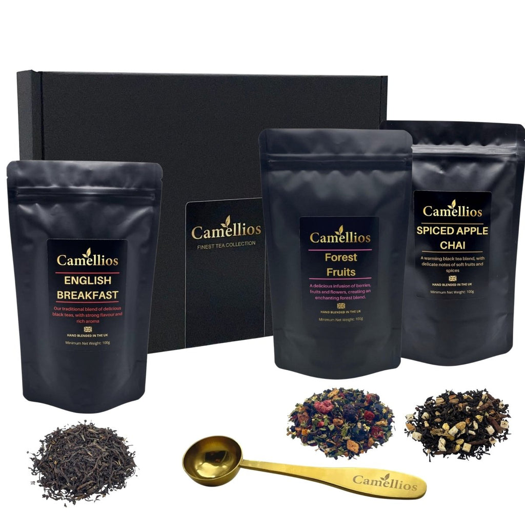 Camellios Luxury Loose Leaf Tea Gift Box Collection