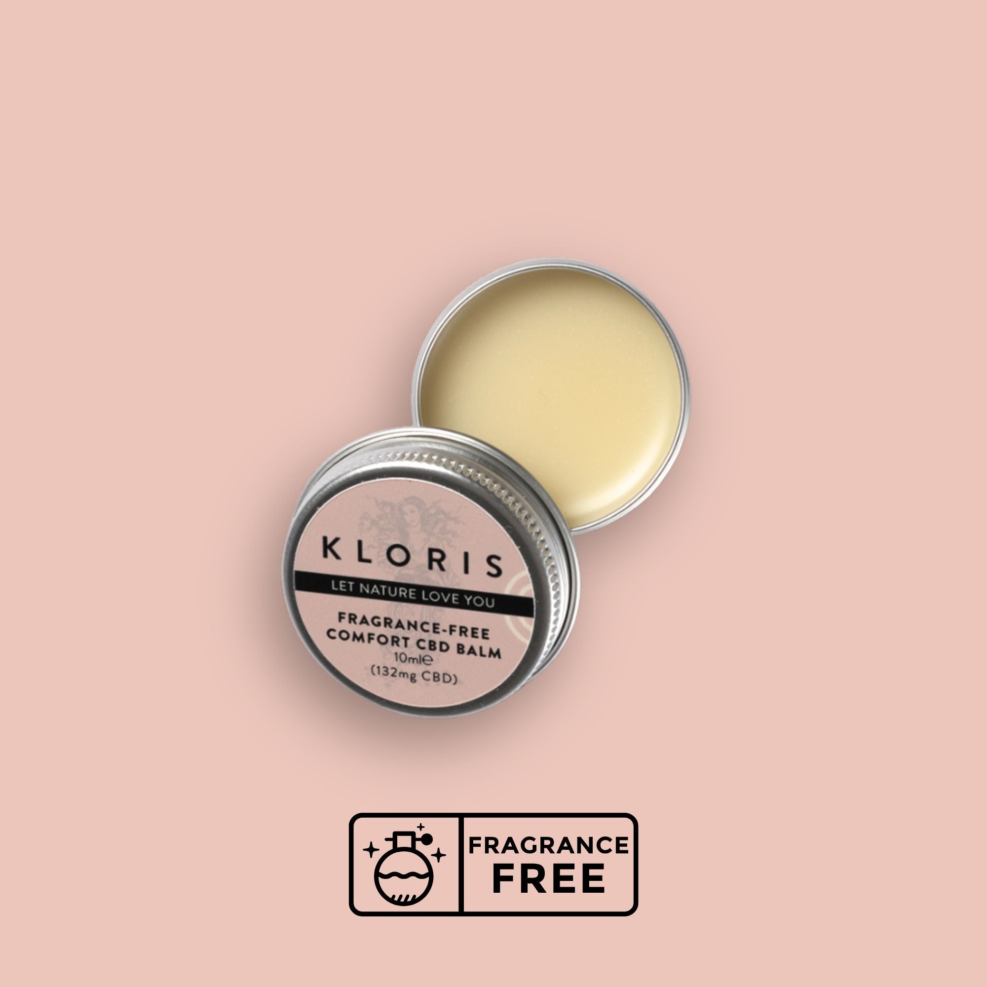 Kloris Fragrance-Free CBD Balm for Muscle & Joint Relief