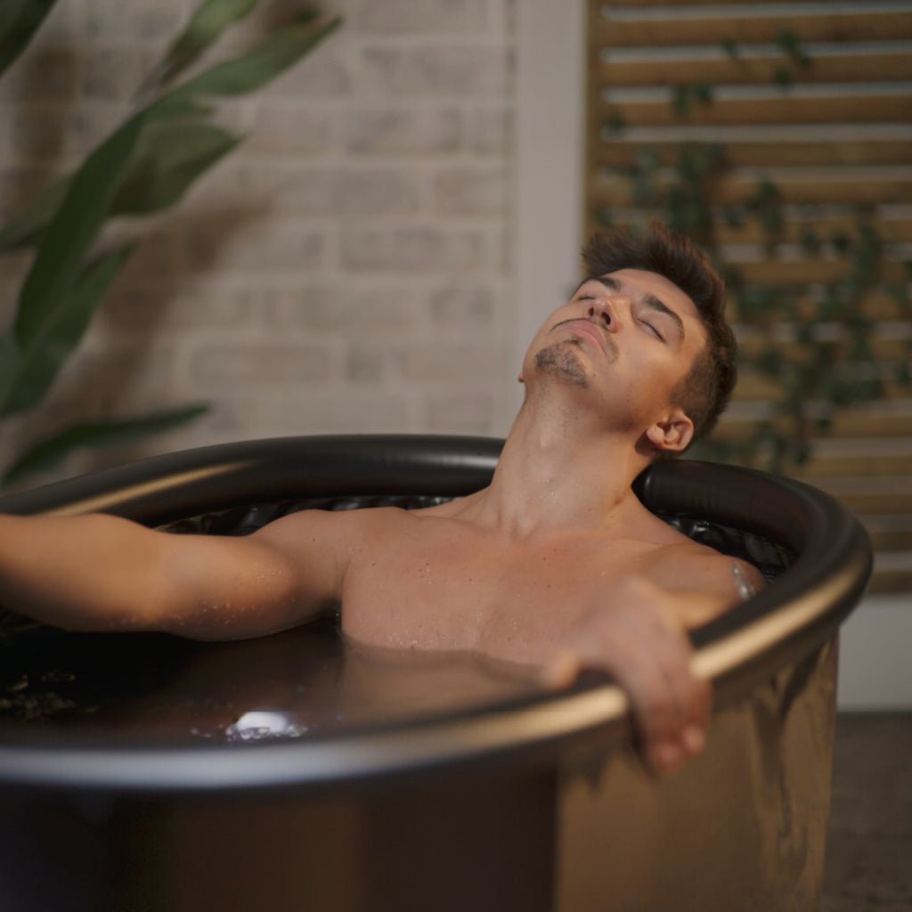 LyfeFocus Portable Ice Bath Tub – White Top
