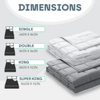 Snooze Therapy All Seasons Luxury Duvet for Year-Round Comfort
