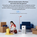 Smart Air Purifier 4 Lite: Antibacterial & Aldehyde Removal - Xiaomi Mijia