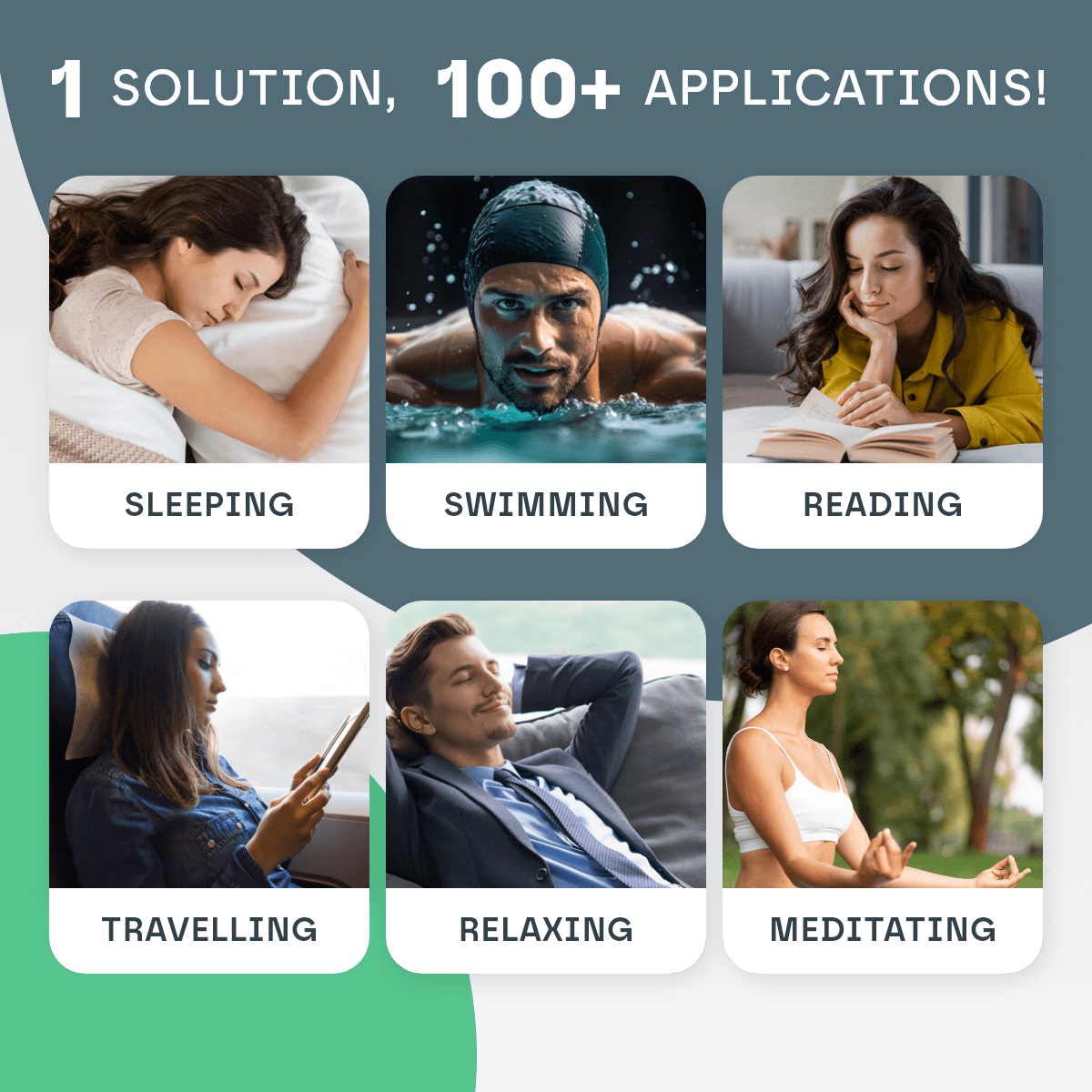 Premium Sleep Earplugs for Noise Reduction & Deep Sleep
