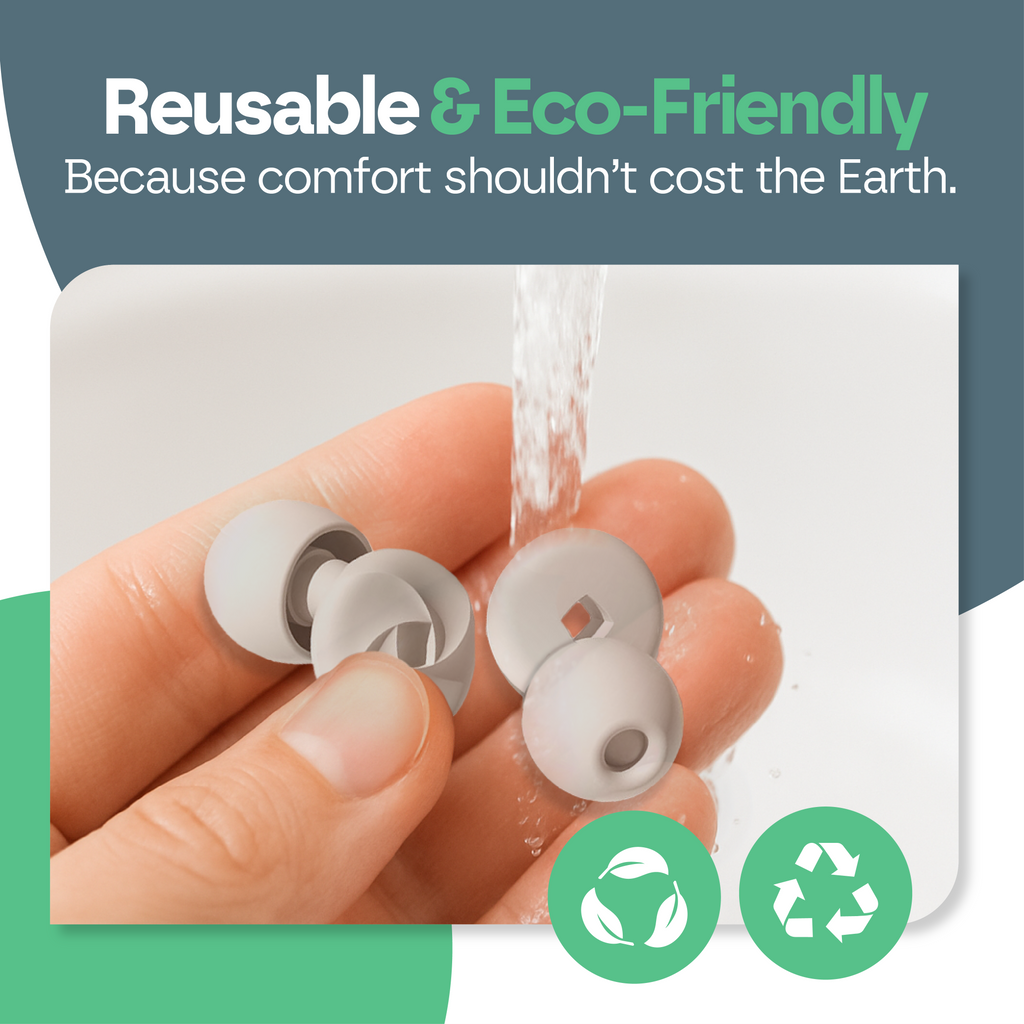 Premium Sleep Earplugs for Noise Reduction & Deep Sleep