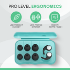 Snooze Therapy Sleep Earplugs Pro for Maximum Noise Blocking & Comfort