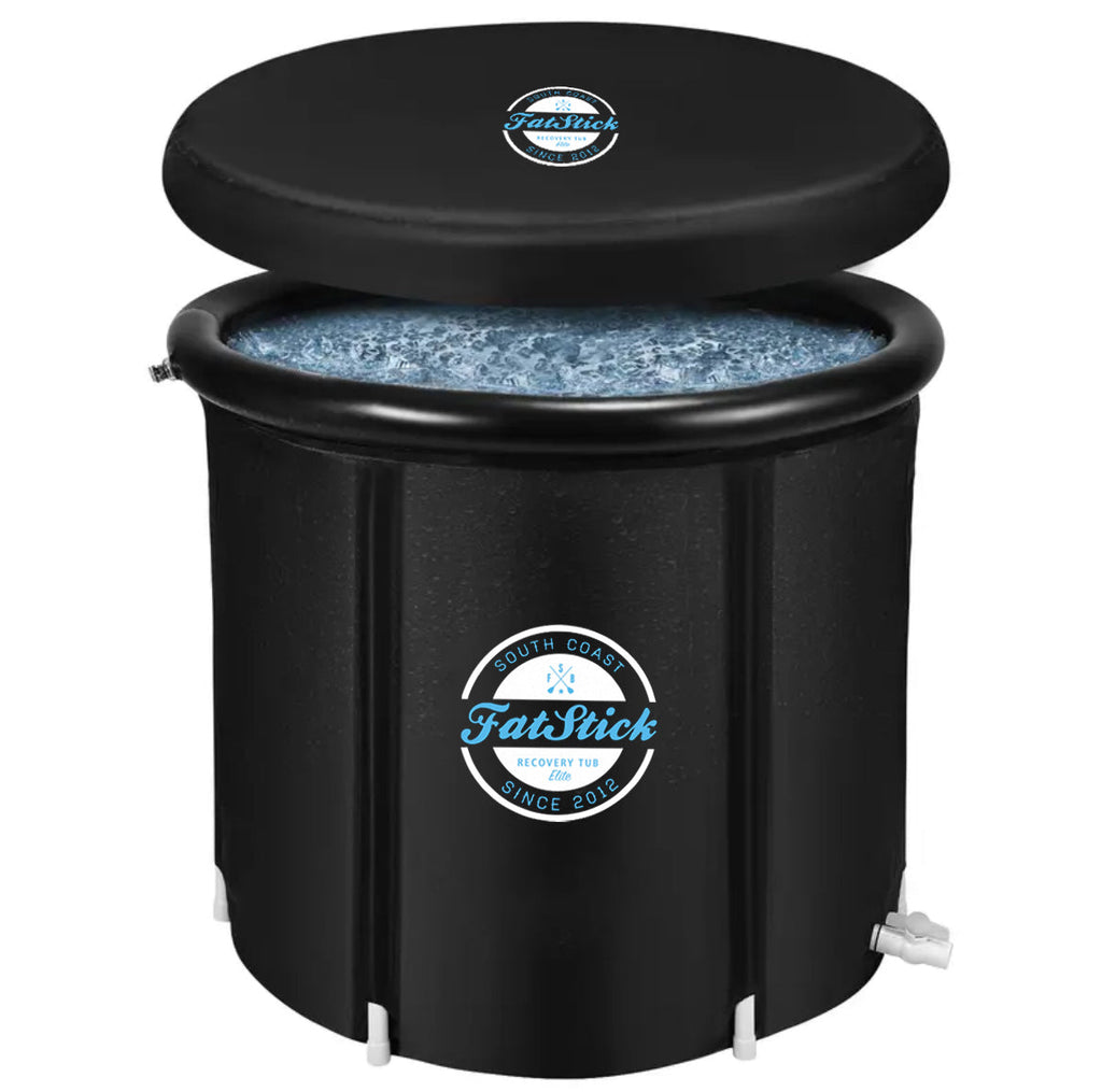 FatStick Recovery Ice Bath: Cold Water Therapy & Plunge Tub (Round/Oval)