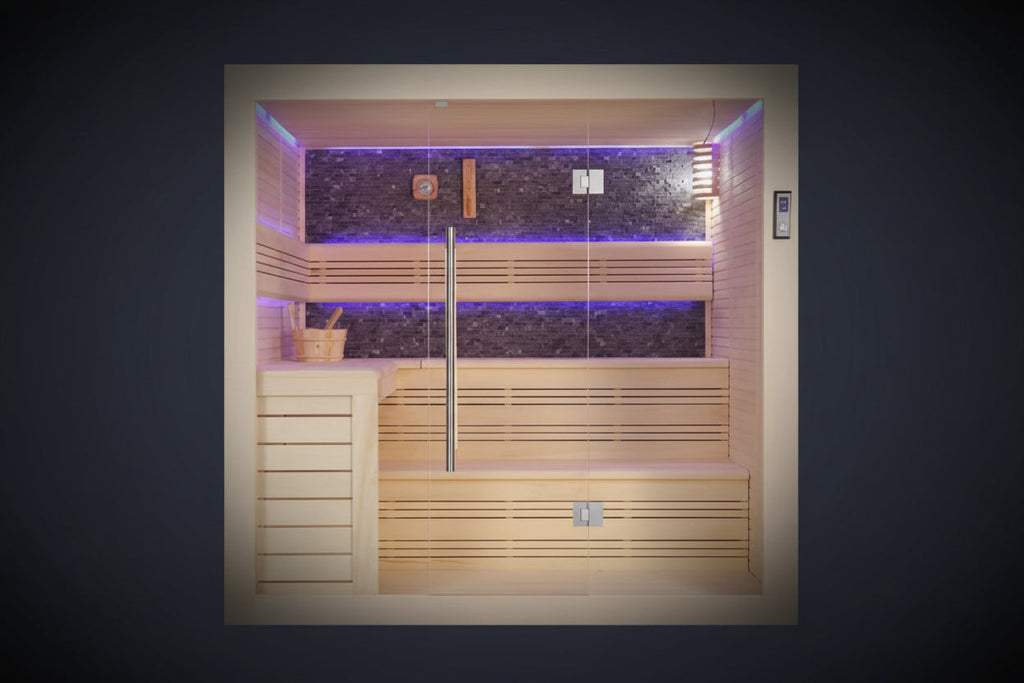 Fonteyn Sauna Luxor 200–220 – Premium Home Sauna