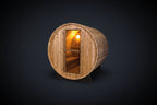 Fonteyn Rustic Red Cedar Barrel Sauna – 4ft to 7ft