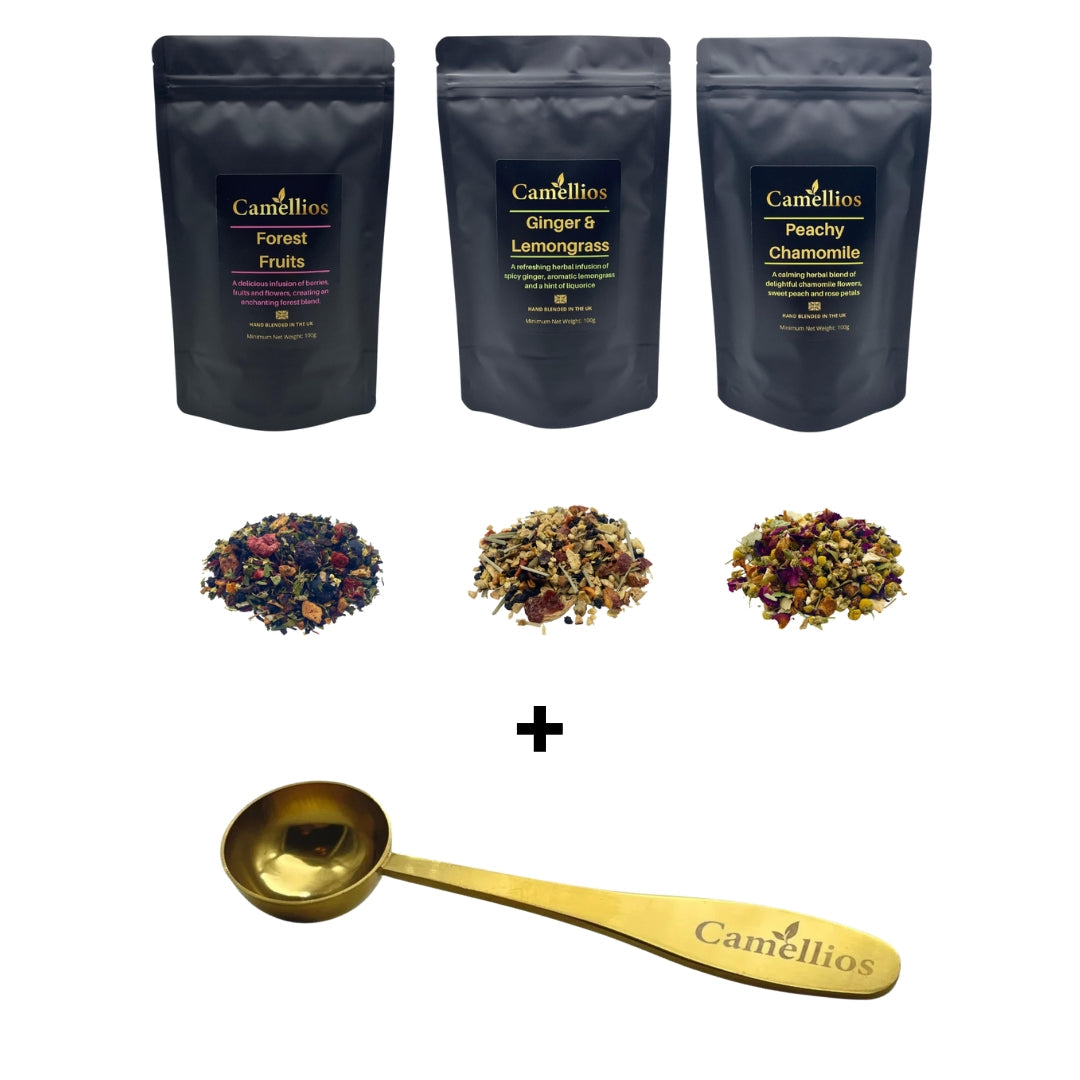 Camellios herbal loose leaf tea selection_9