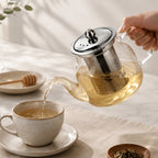 Camellios Glass Teapot with Premium Tea Infuser