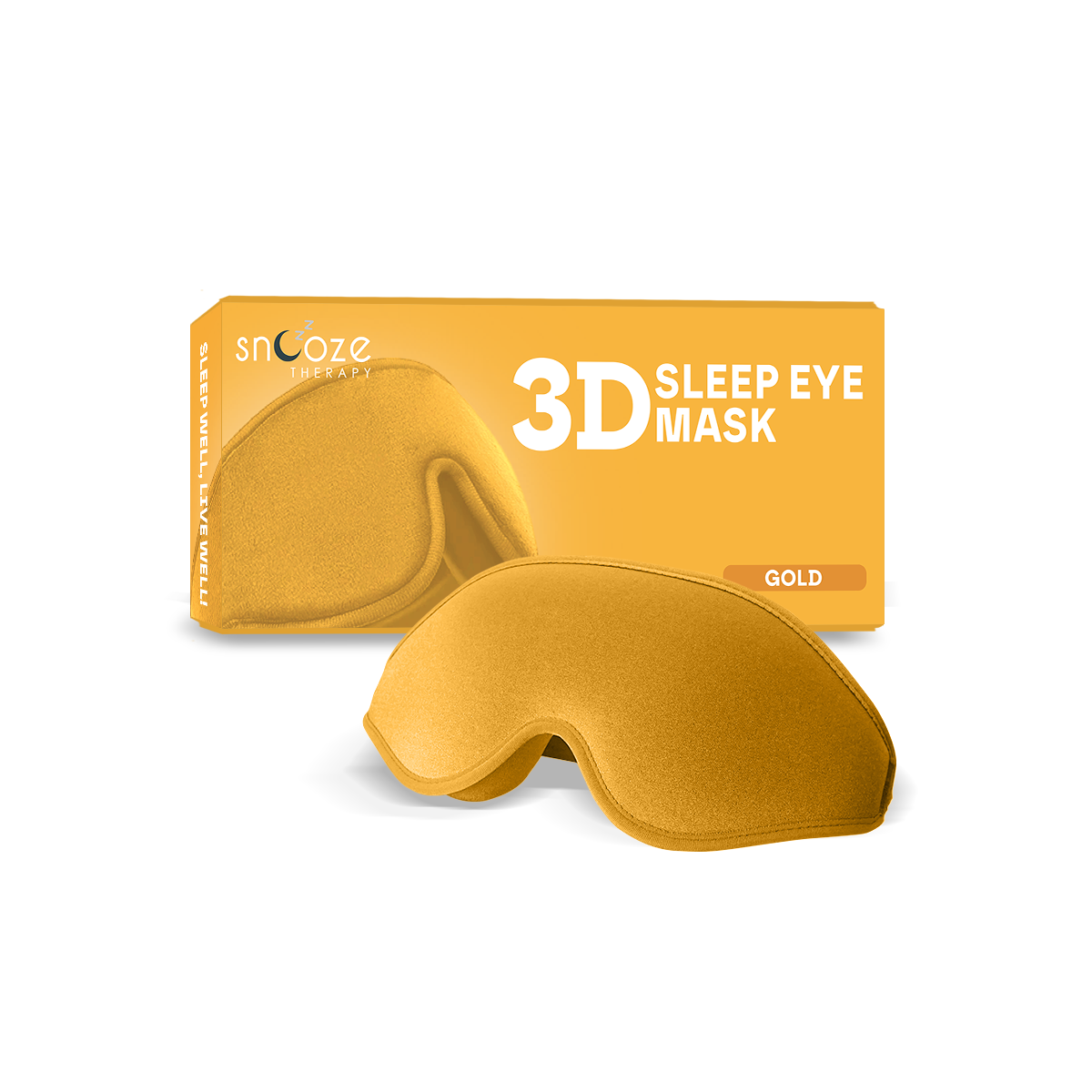 3D Sleep Eye Mask for Total Blackout and Comfort