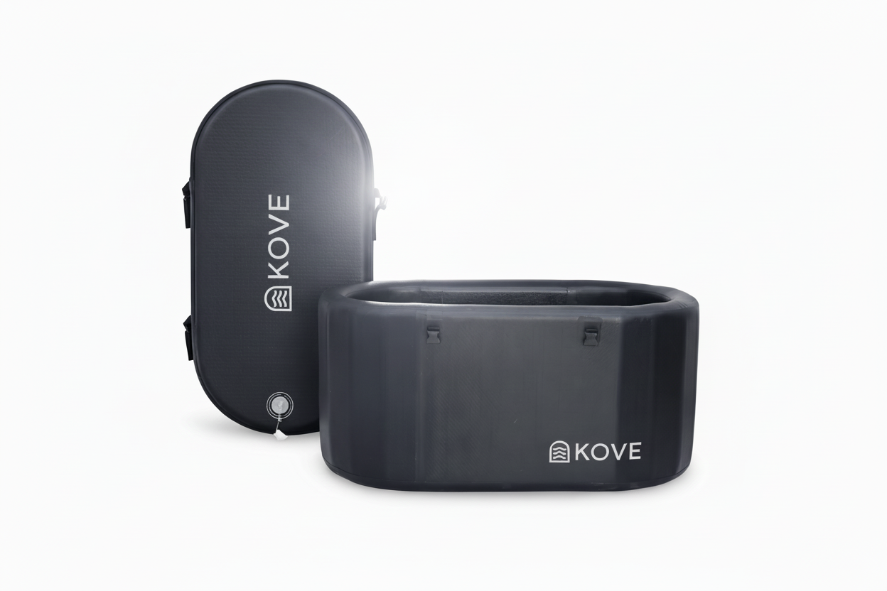 KOVE Pro Ice Bath – Premium Reclined Cold Plunge Tub 450L (Chiller Compatible)