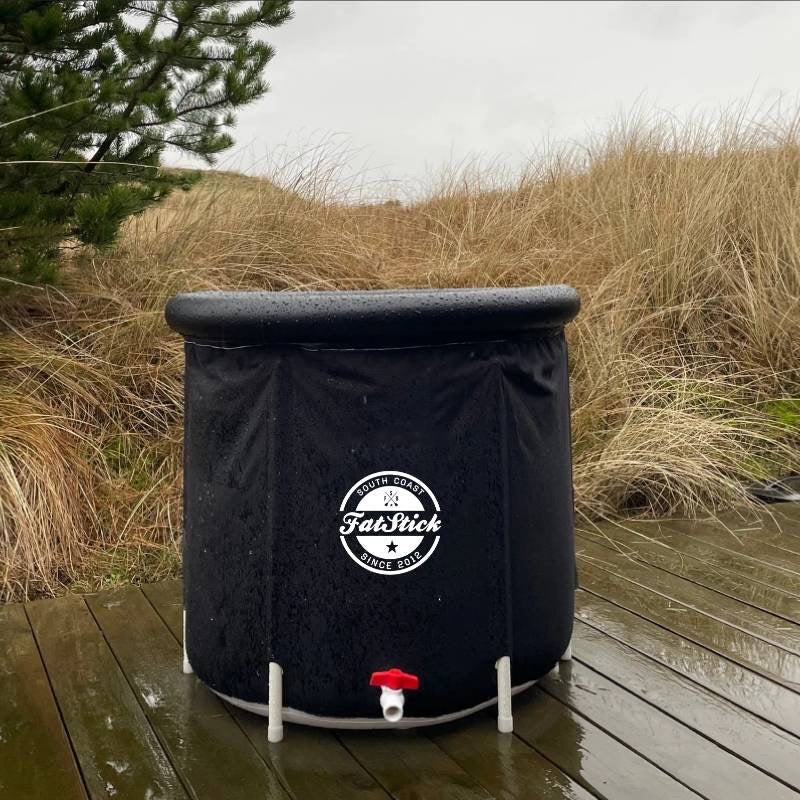 FatStick Recovery Ice Bath: Cold Water Therapy & Plunge Tub (Round/Oval)