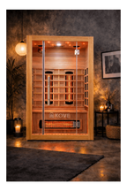 KOVE Full Spectrum Infrared Sauna – Luxury 2 Person Sauna