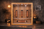 KOVE Full Spectrum Infrared Sauna – Luxury 3 Person Sauna