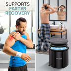 Snooze Therapy 3-in-1 Portable Ice Bath Pod 420L for Cold Water Recovery