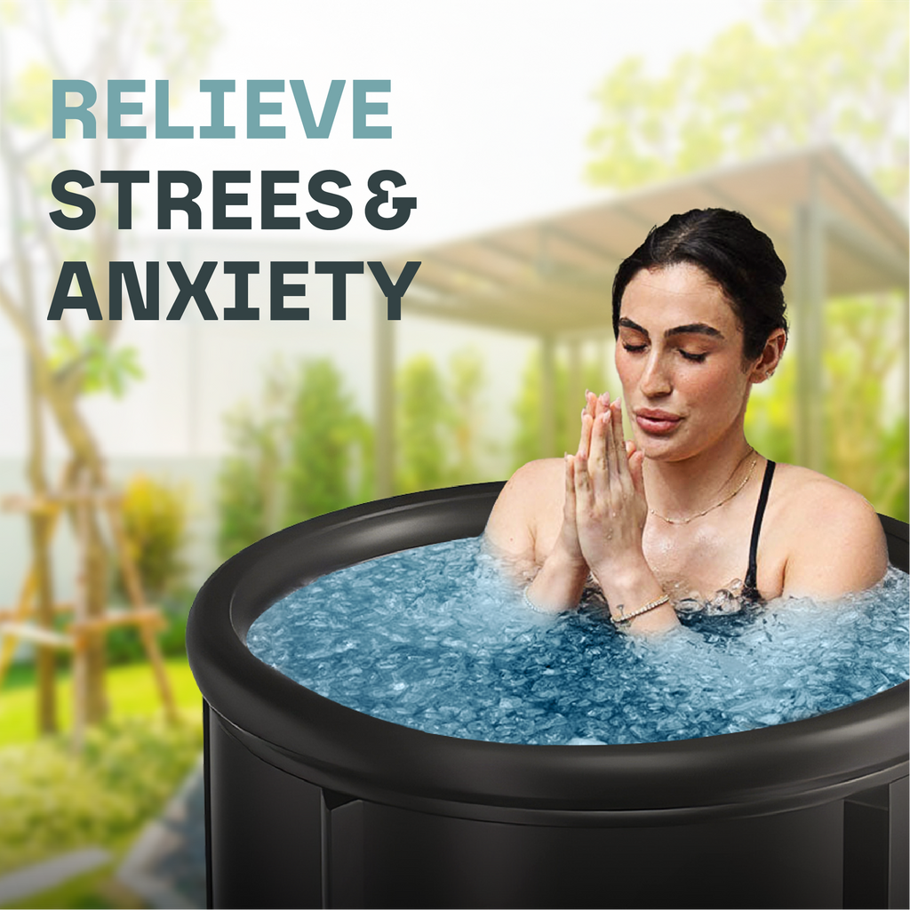 Snooze Therapy 3-in-1 Portable Ice Bath Pod 420L for Cold Water Recovery