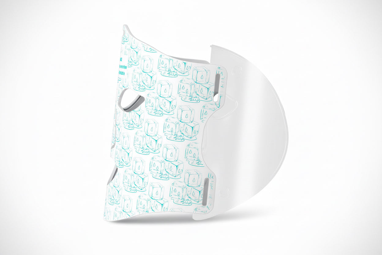 KOVE Red & Infrared LED Facial Mask – Advanced Light Therapy Skincare Device