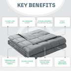Snooze Therapy All Seasons Luxury Duvet for Year-Round Comfort