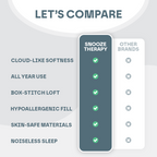 Snooze Therapy All Seasons Luxury Duvet for Year-Round Comfort