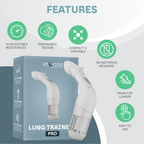 Snooze Therapy Lung Trainer Pro - Respiratory Muscle & Lung Capacity Exerciser