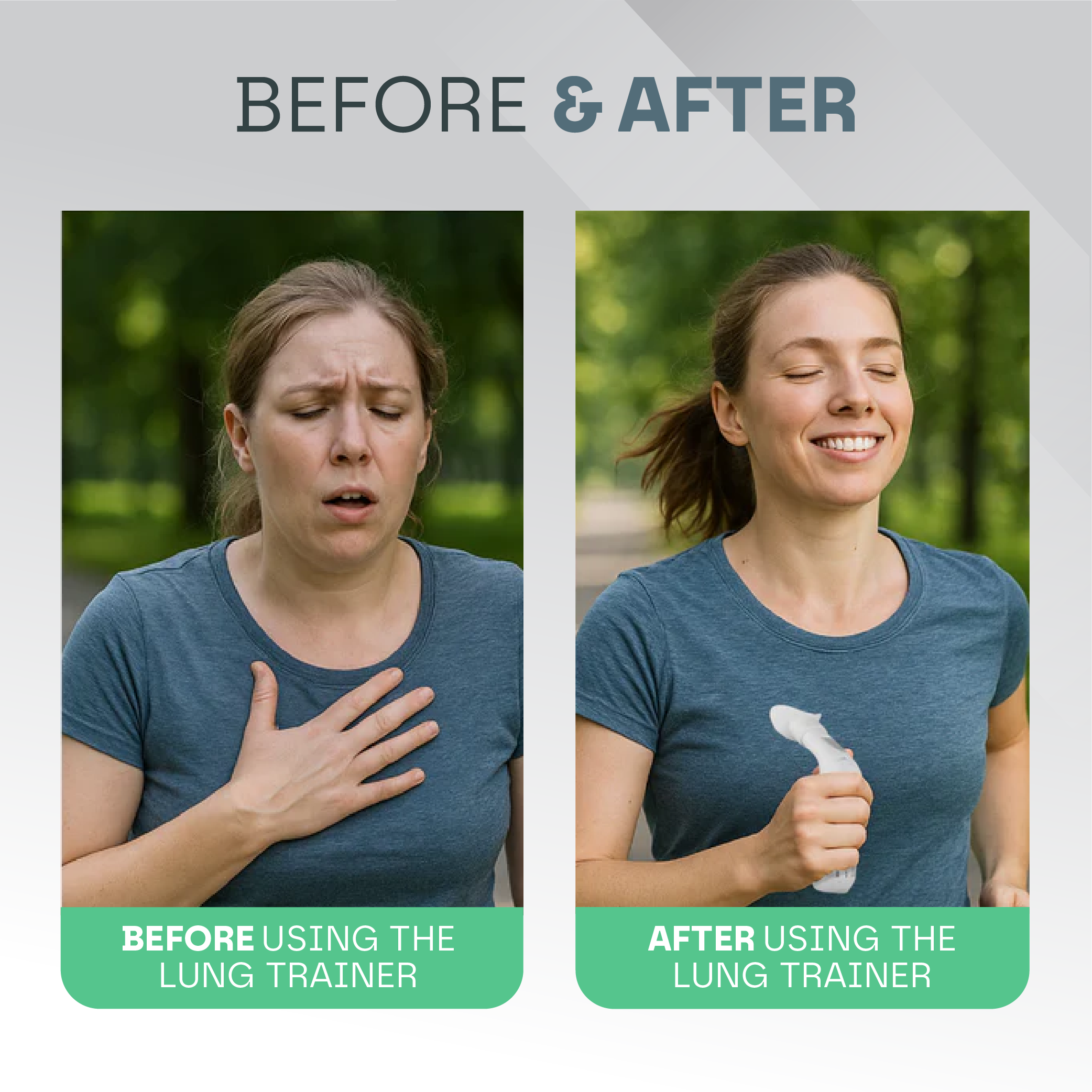 Snooze Therapy Lung Trainer Pro - Respiratory Muscle & Lung Capacity Exerciser