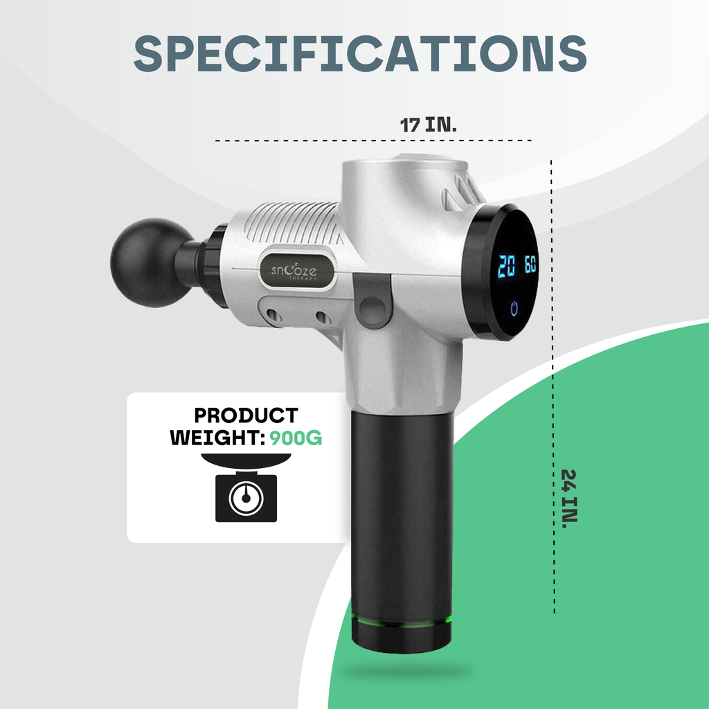 Massage Gun Pro with 30 Speed Levels for Deep Tissue Recovery