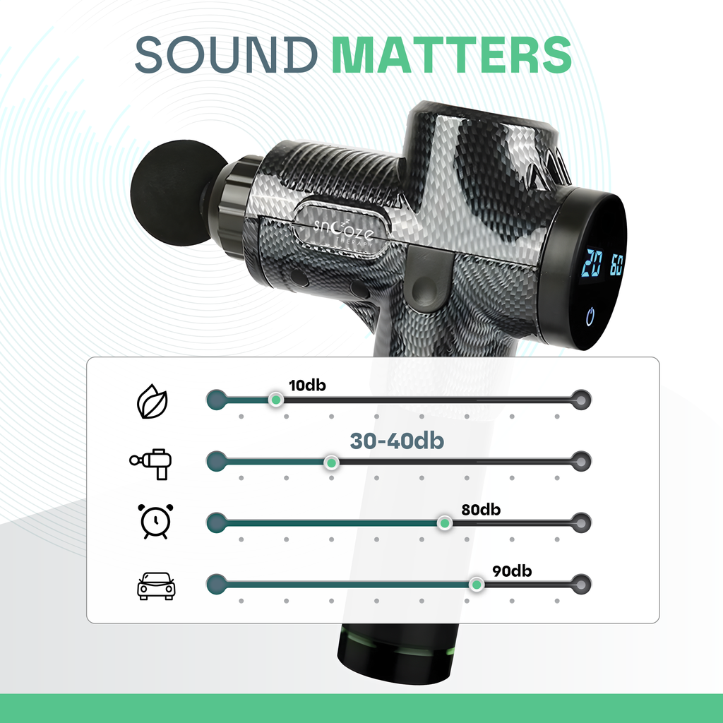 Massage Gun Pro with 30 Speed Levels for Deep Tissue Recovery