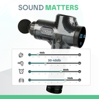 Massage Gun Pro with 30 Speed Levels for Deep Tissue Recovery