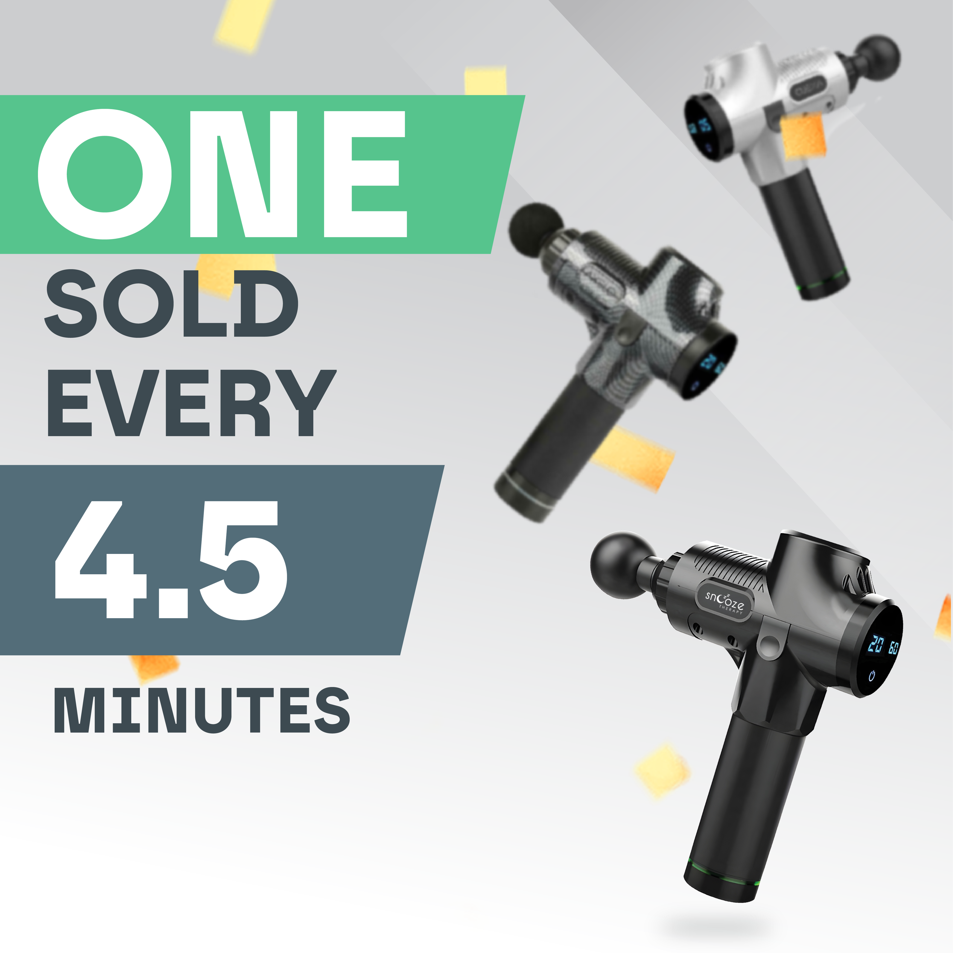 Massage Gun Pro with 30 Speed Levels for Deep Tissue Recovery