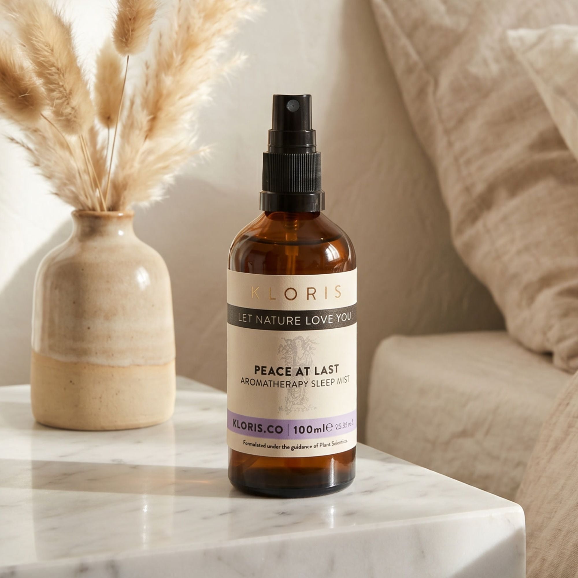 Kloris Aromatherapy Sleep Mist for Deep Relaxation - Peace At Last