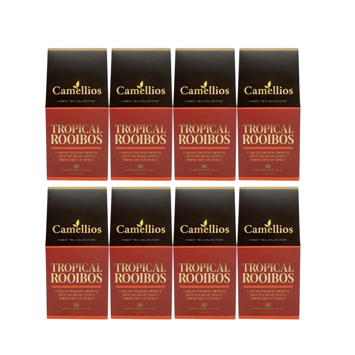 Camellios Tropical Rooibos Herbal Loose Leaf Tea