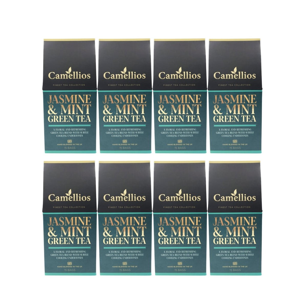 Camellios Jasmine & Mint Green Loose Leaf Tea