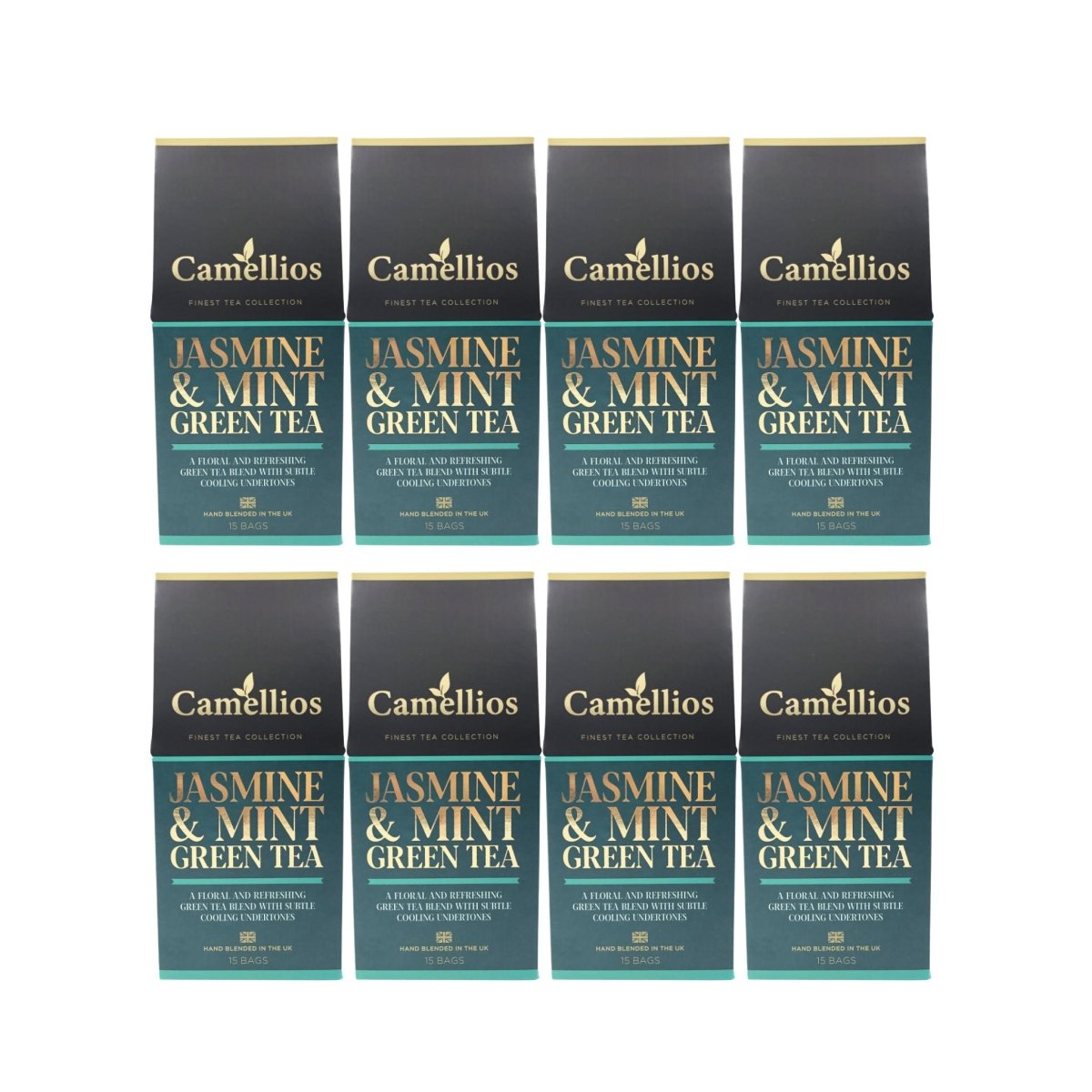 Camellios Jasmine & Mint Green Loose Leaf Tea