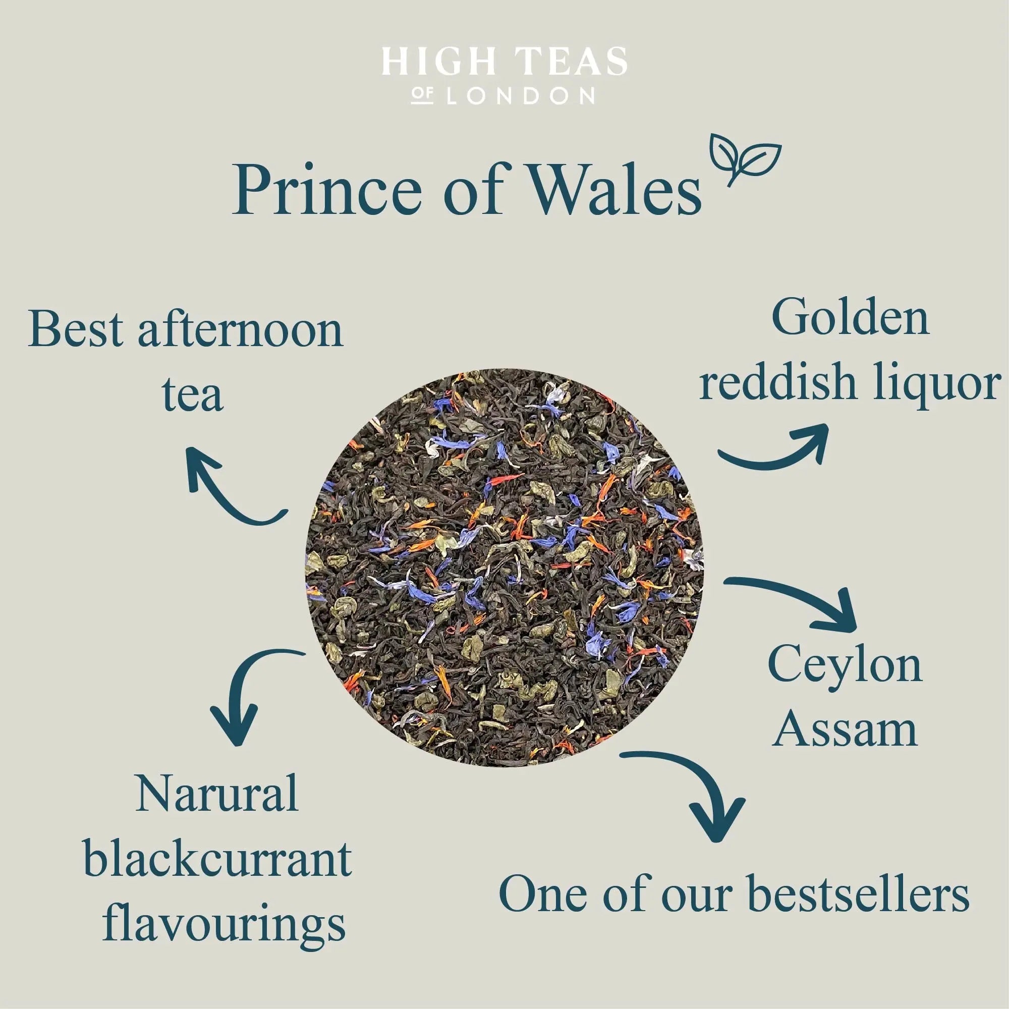 Prince of Wales Classic Afternoon Loose Leaf Tea Blend